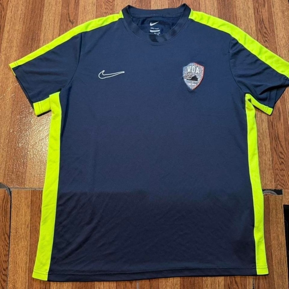Nike Blue Dri-Fit Tech VDA Sportswear Running Train Slim‎ Shirt XL
